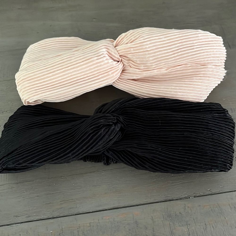 Black & Blush Headbands